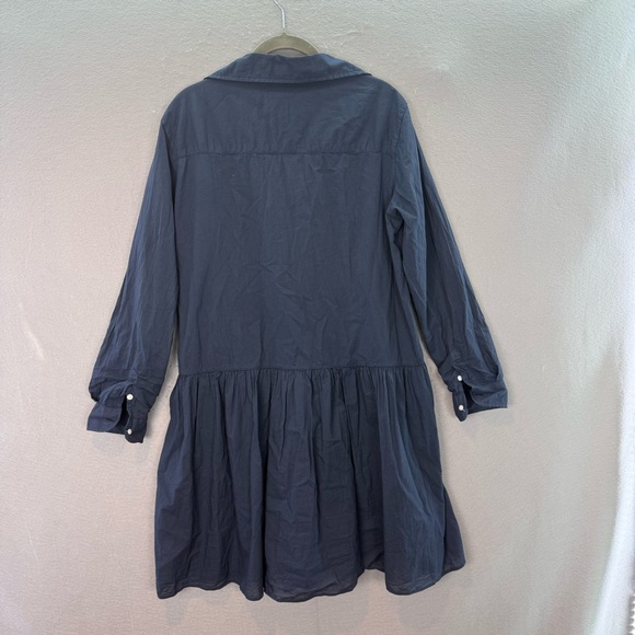 Grayson Frank & Eileen - Women’s The Changemeaker Midi dress 100% cotton navy S - Picture 7 of 7